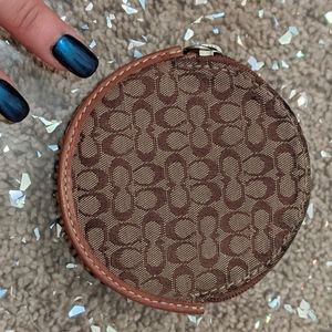 Authentic coach coin purse